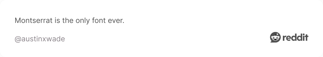 Comment on Reddit about Montserrat