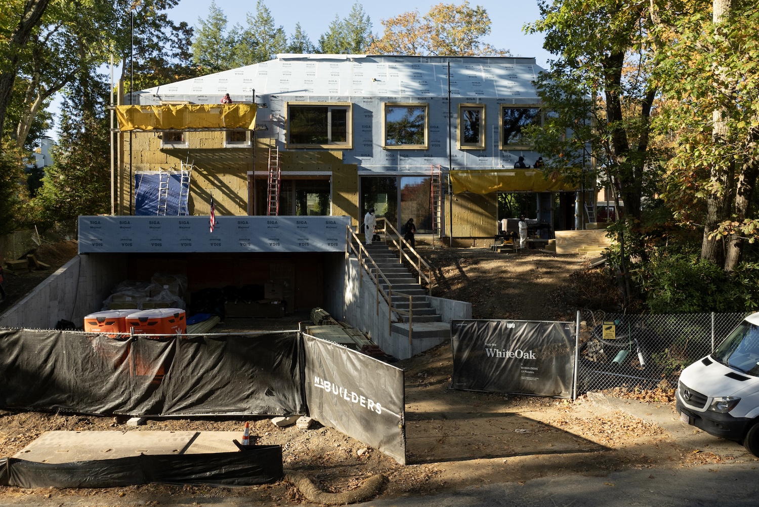 Aerial Meets Ground-Level: Blending Perspectives in Construction Video