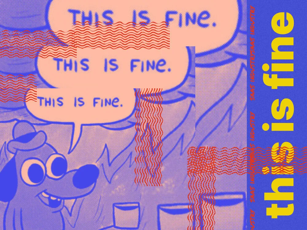The 'This is Fine' meme as it relates to partnership professionals