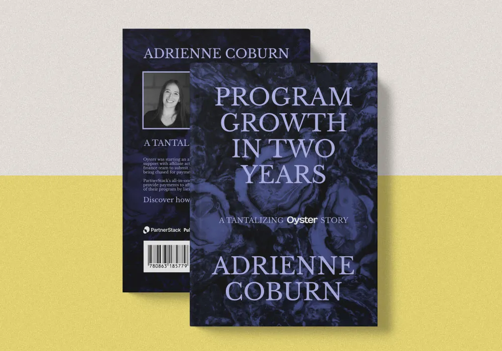The fictional cover for "Program Growth in Two Years" by Adrienne Coburn