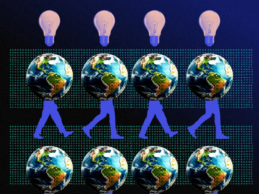 An image that shows ideation and smart decision making for global expansion