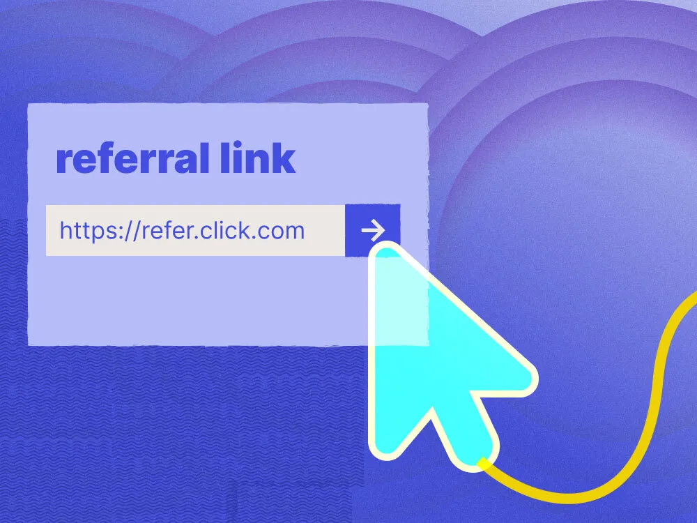 A partner referral link