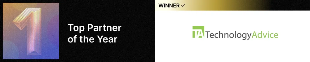 The logo for Technology Advice, the Top Partner of the Year