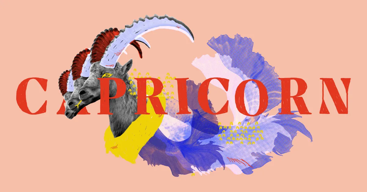 capricorn zodiac illustration