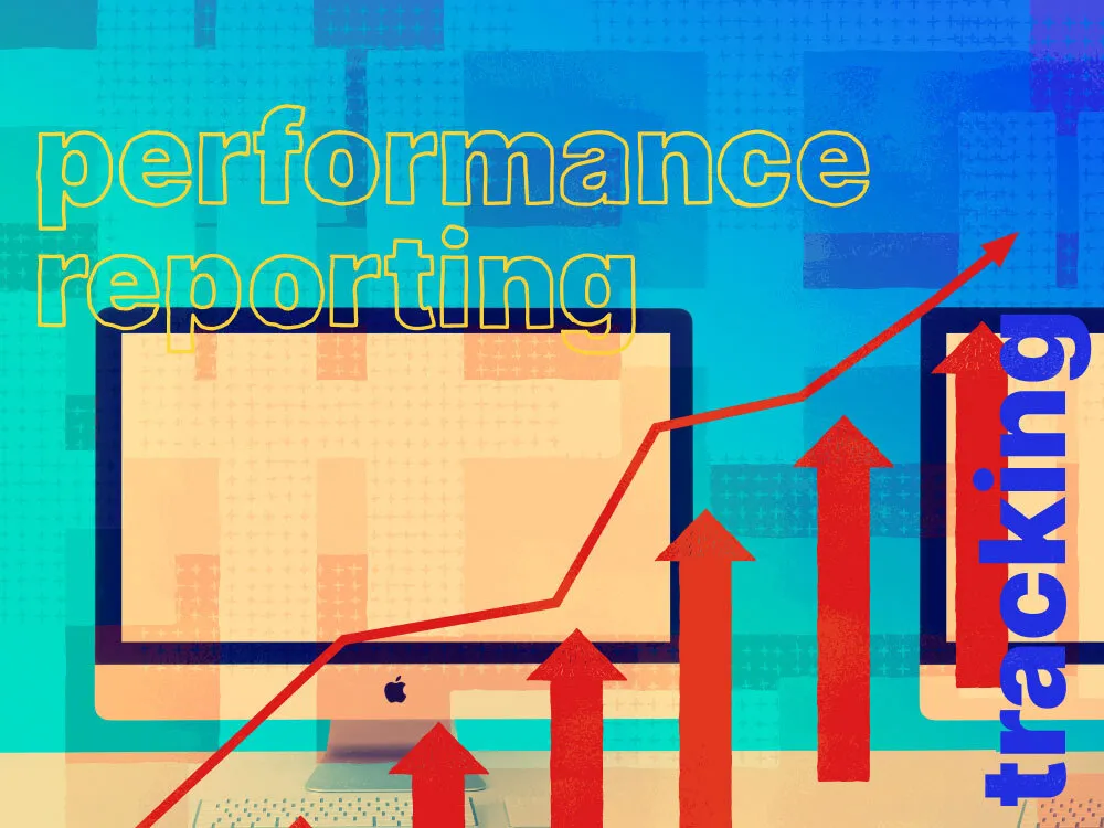 An image showing that performance reporting is a key factor in affiliate partnerships