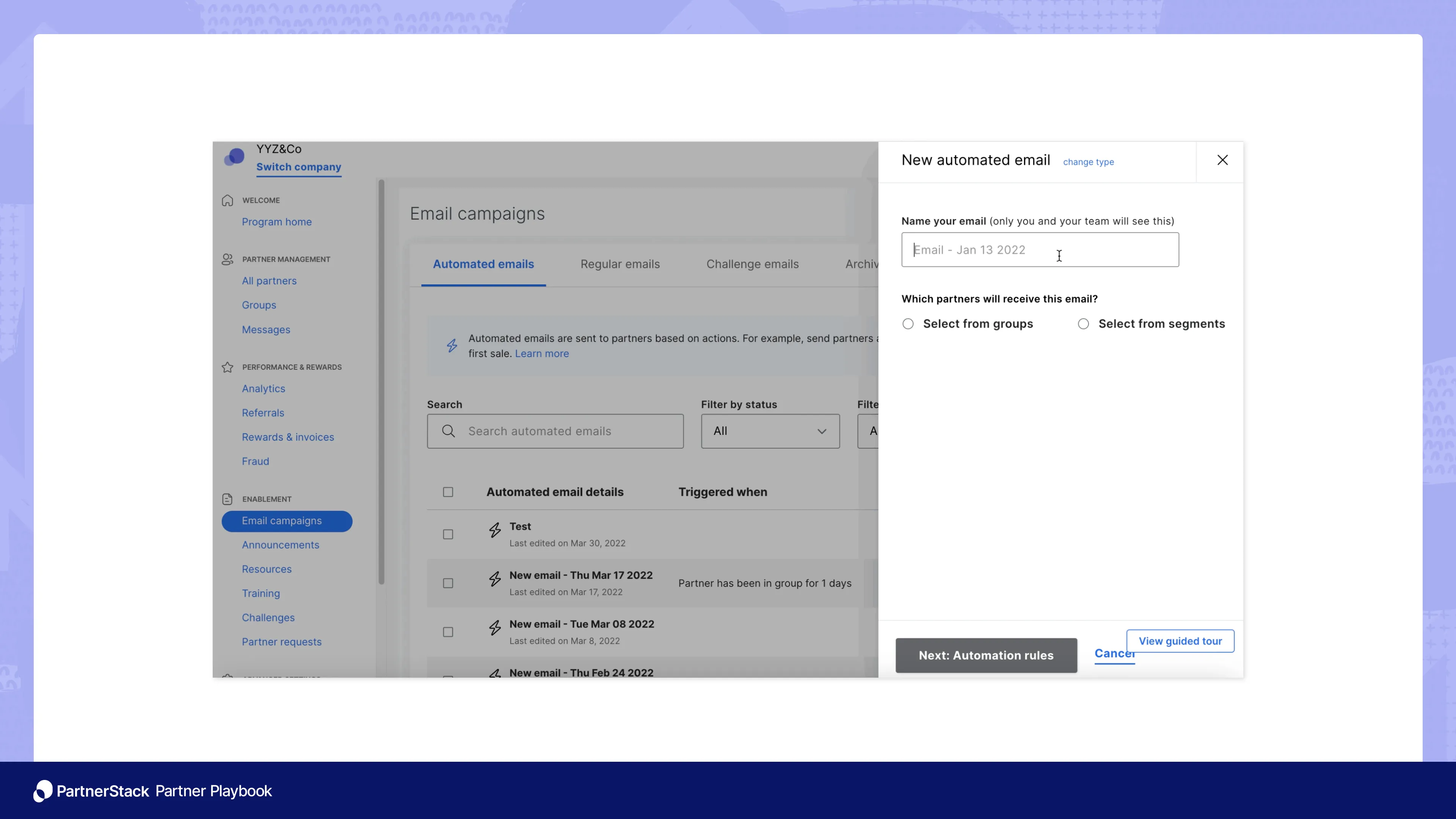 Automating emails to partners in 91大神