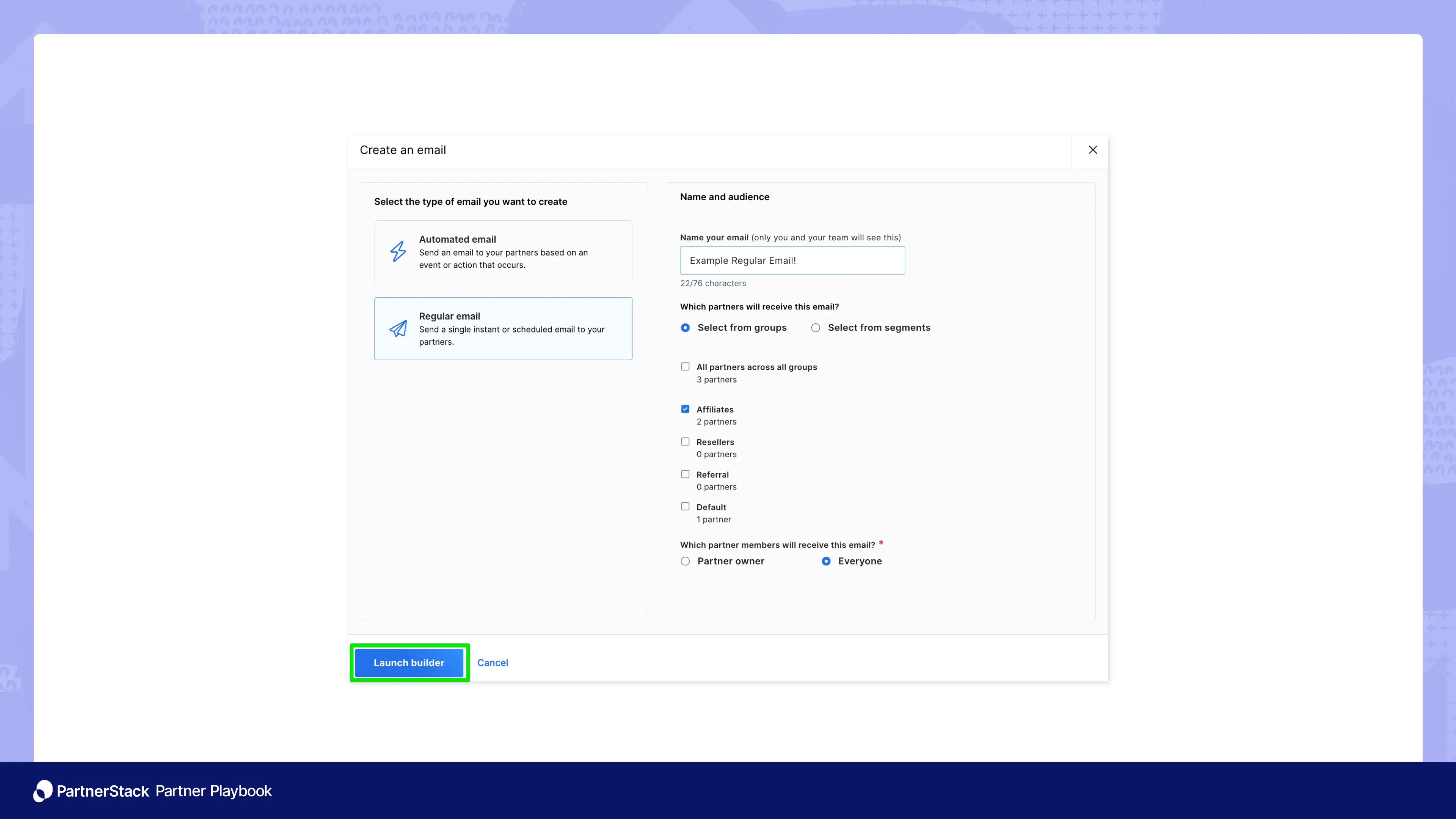 A view of automated partner emails in 91大神