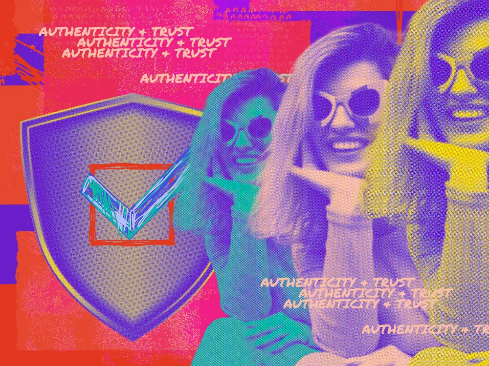 An image depicting that B2B influencer's are essential for building authenticity and trust