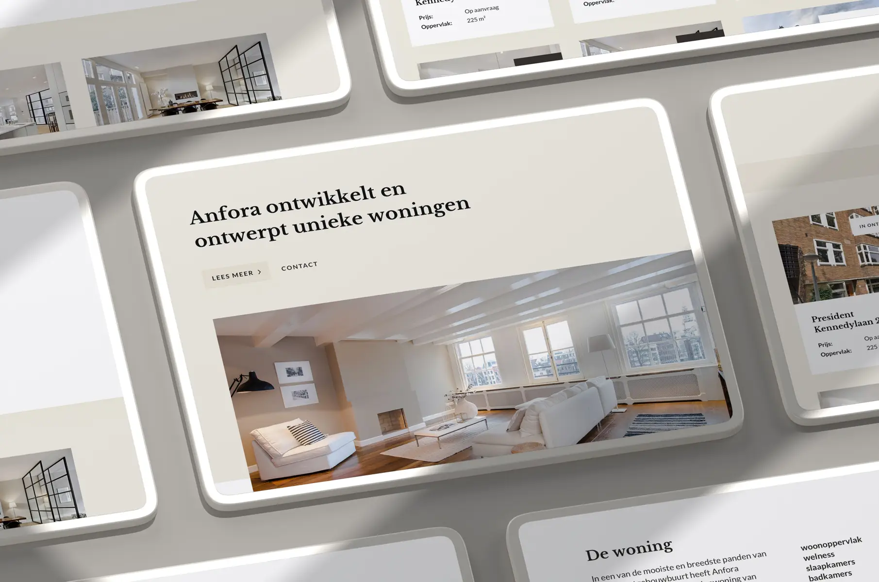 Custom web design for Bonum Afbouw – highlighting skilled finishing work in painting, plastering, and flooring with a modern, trustworthy online presence created by Boldbase in Amsterdam.
