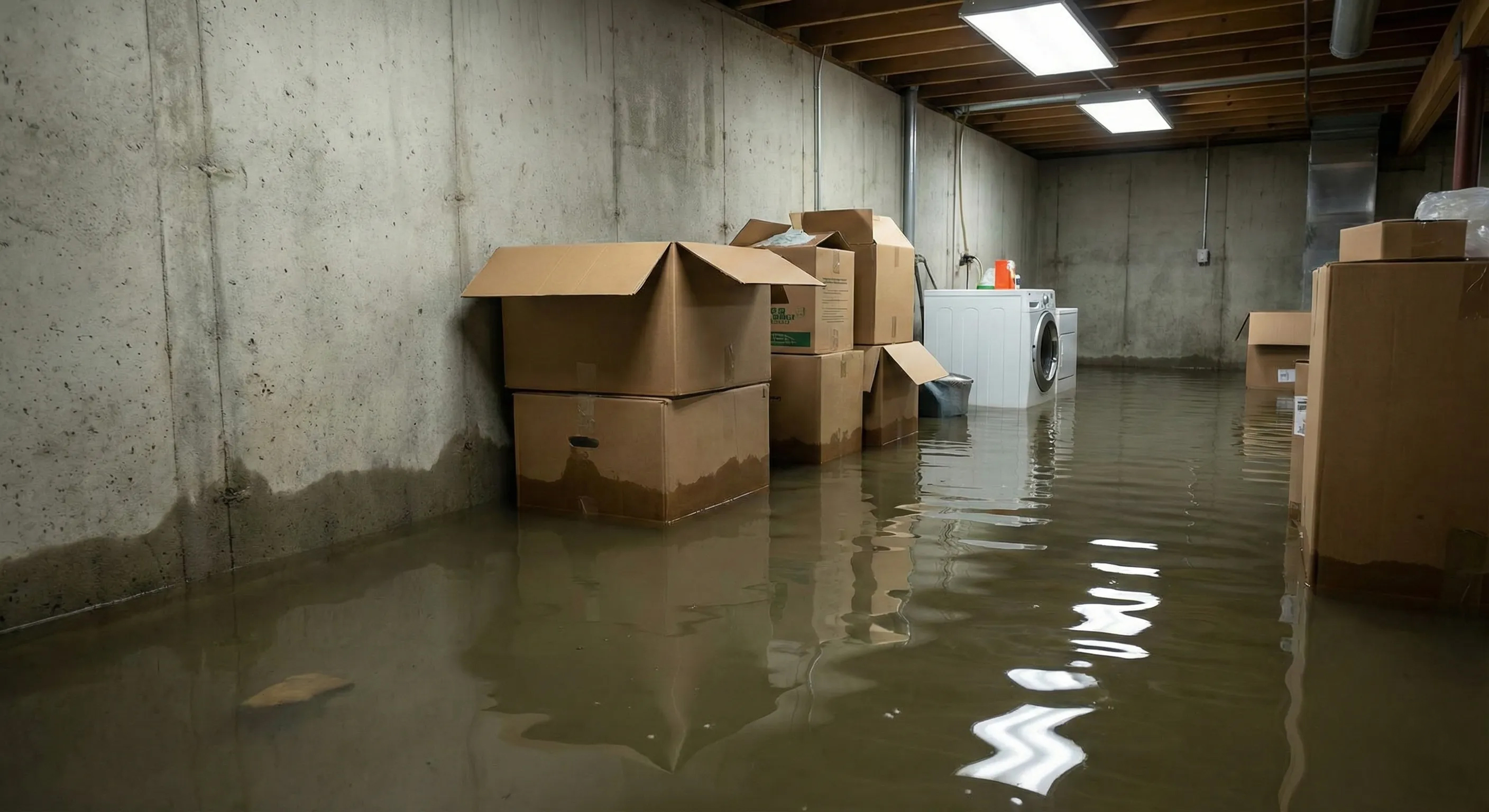 Frozen outdoor faucet covered in frost with an icicle, illustrating winter water damage risks in Walla Walla."