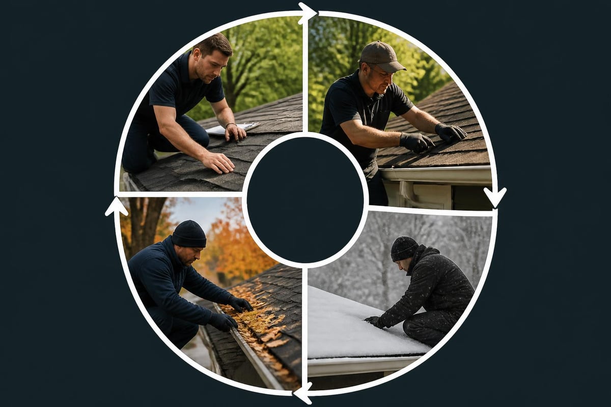 Roof maintenance timeline