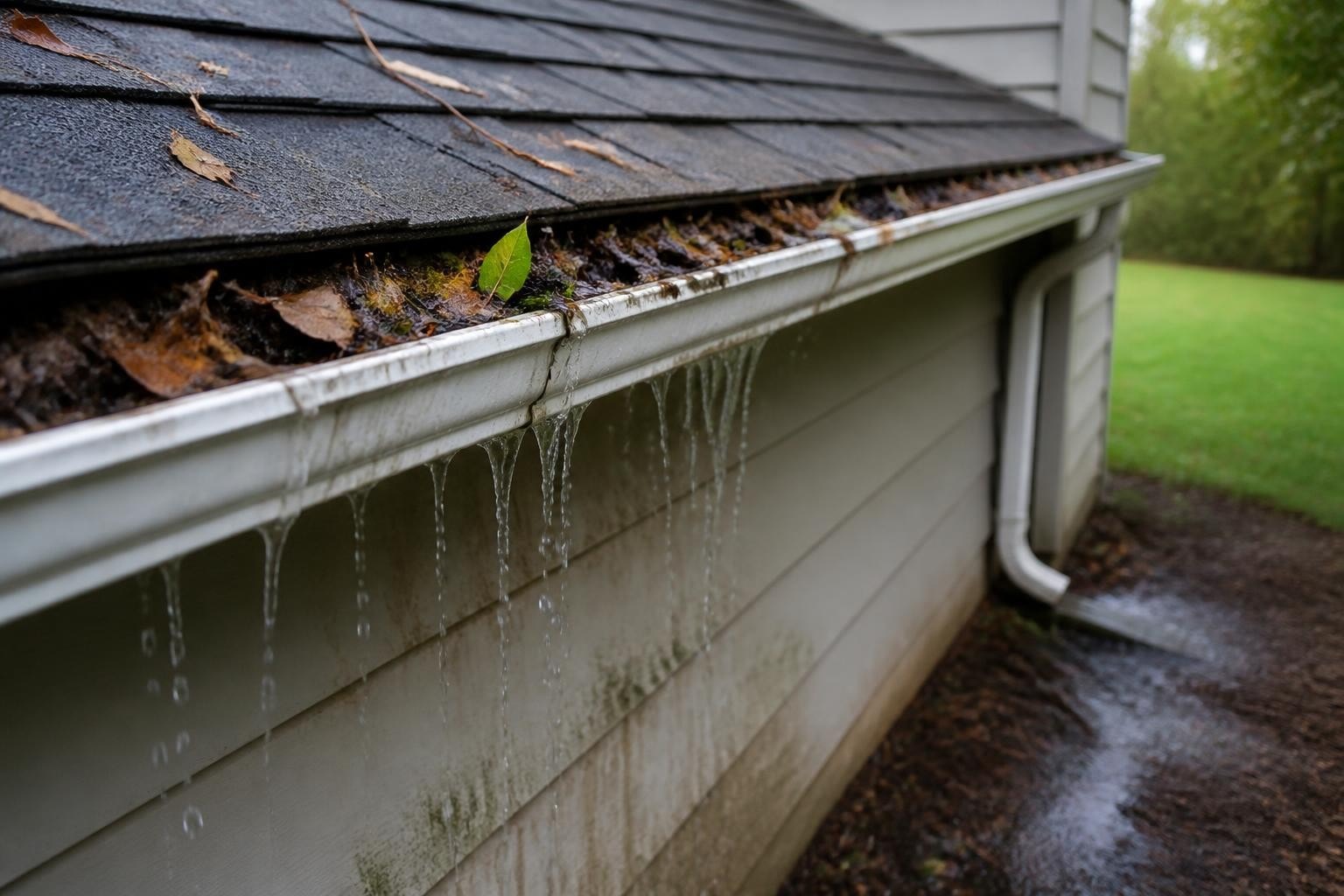 Frozen outdoor faucet covered in frost with an icicle, illustrating winter water damage risks in Walla Walla."