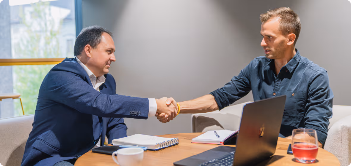 Services Product Management Icon handshake