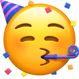 Celebrating face party