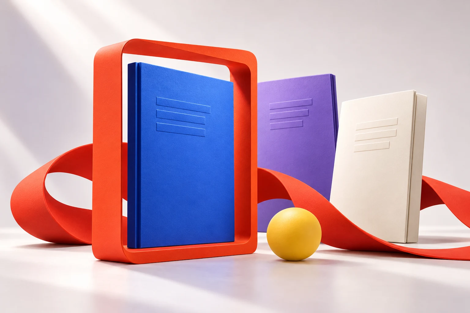 An orange selection frame highlights one of three agency proposals.