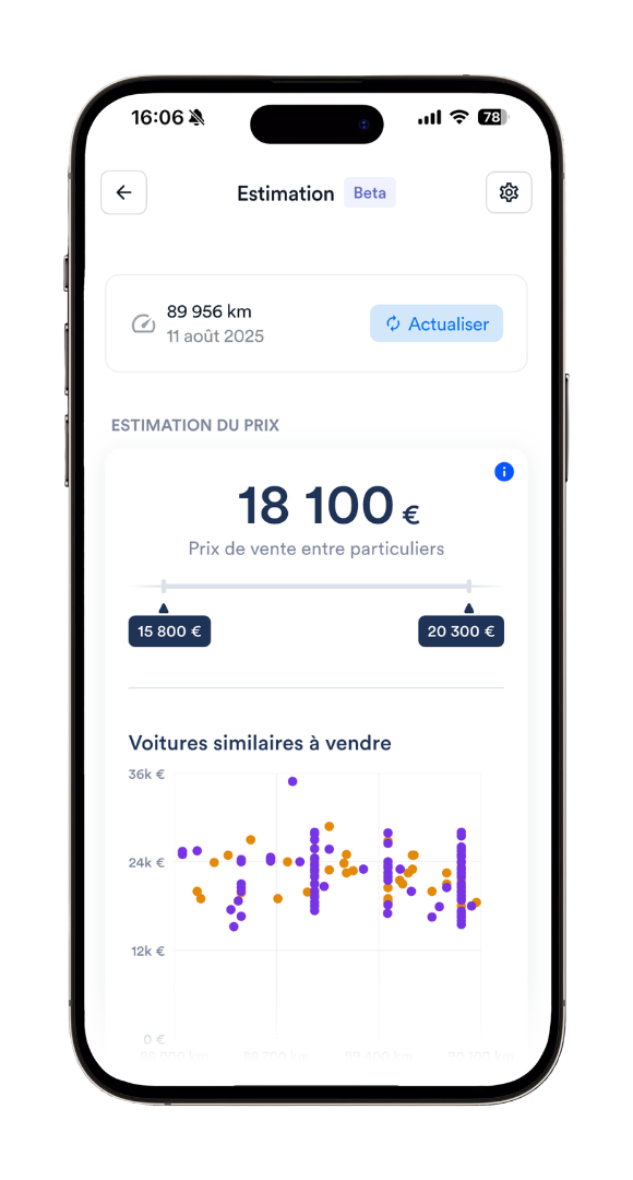 cote voiture specialisee entretien application odopass