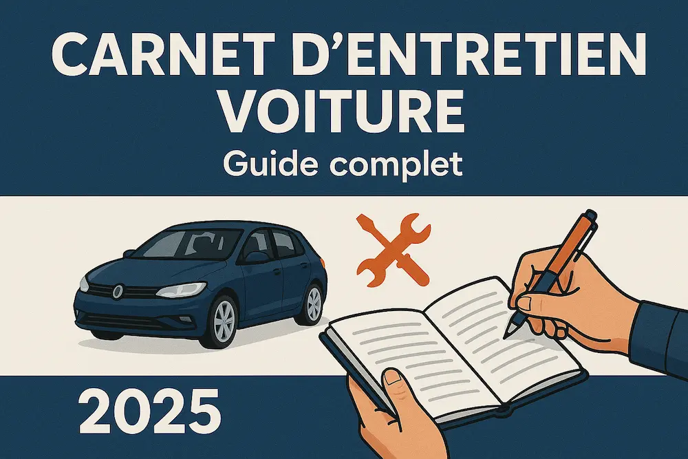 Carnet d'entretien voiture : Guide complet 2025 (obligations, contenu, solutions digitales)