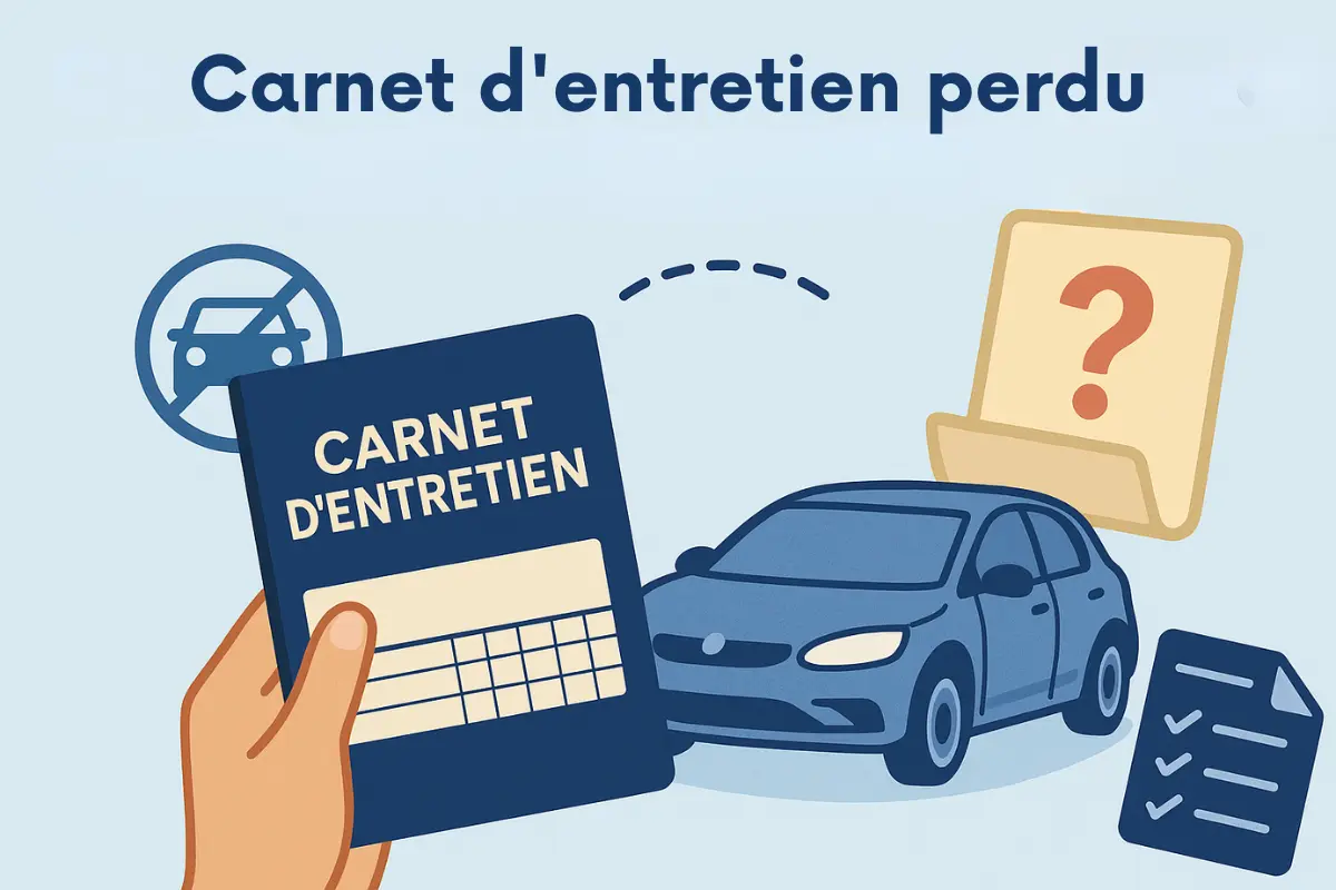 Carnet d'entretien perdu ou volé : que faire et quelles alternatives ?