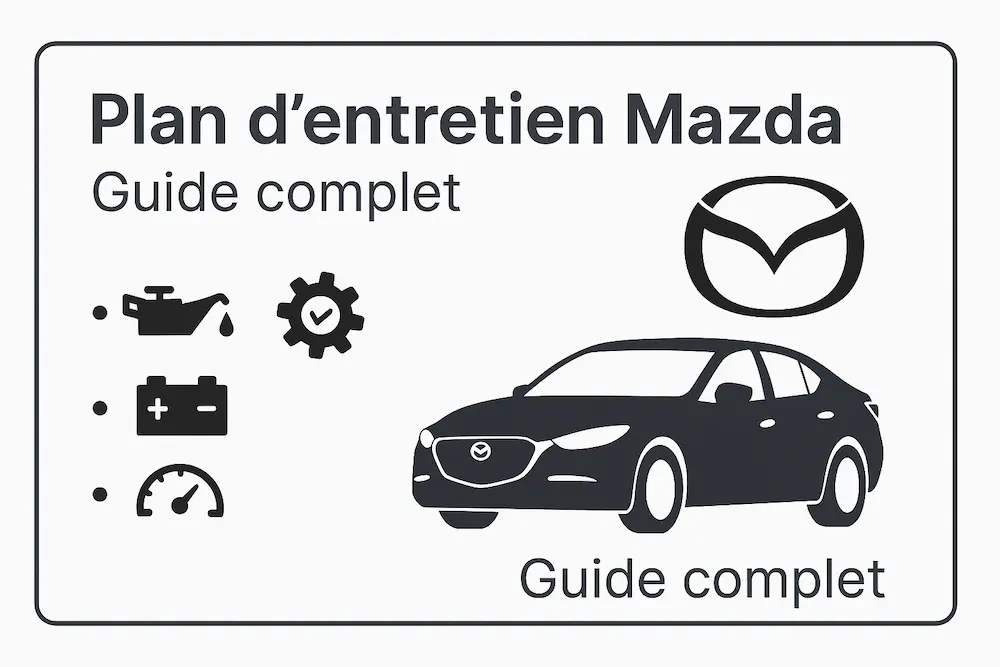Plan d'entretien Mazda : le guide complet