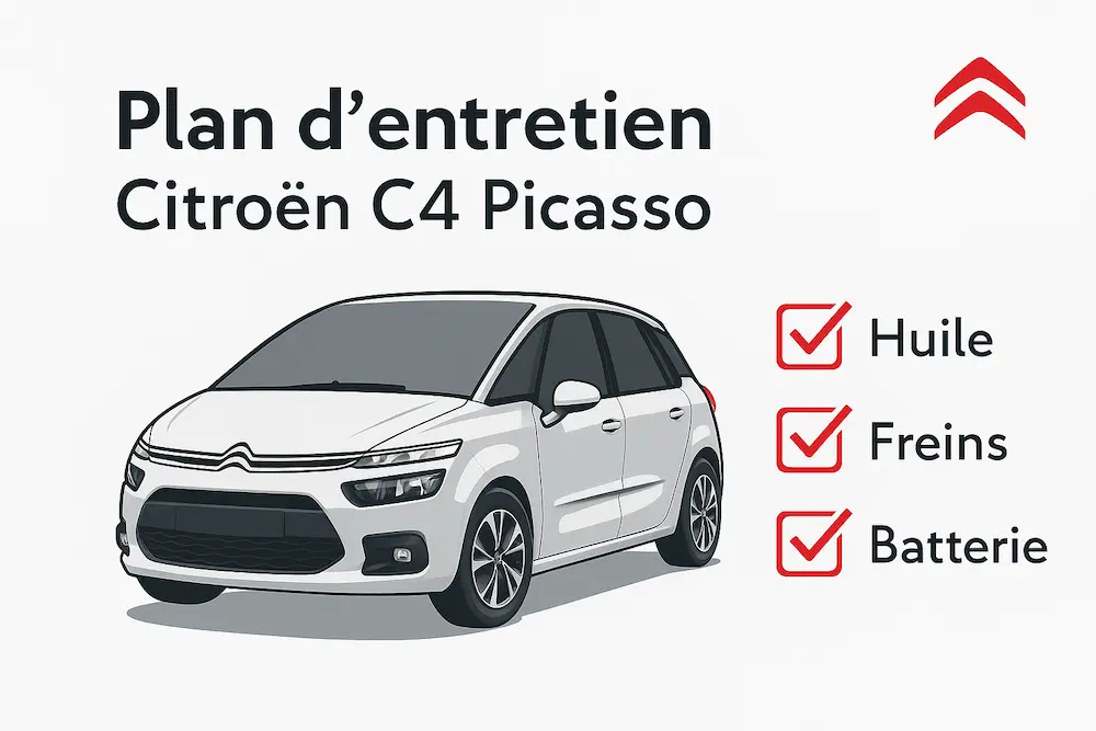 Plan d'entretien Citroen C4 Picasso : le guide complet
