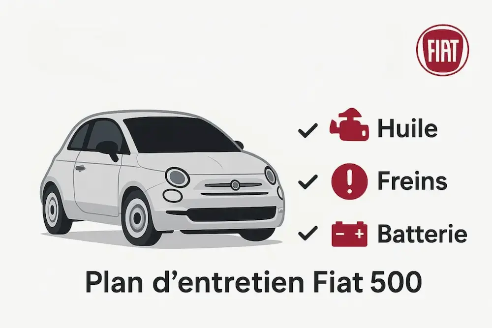 Plan d'entretien Fiat 500 : le guide complet