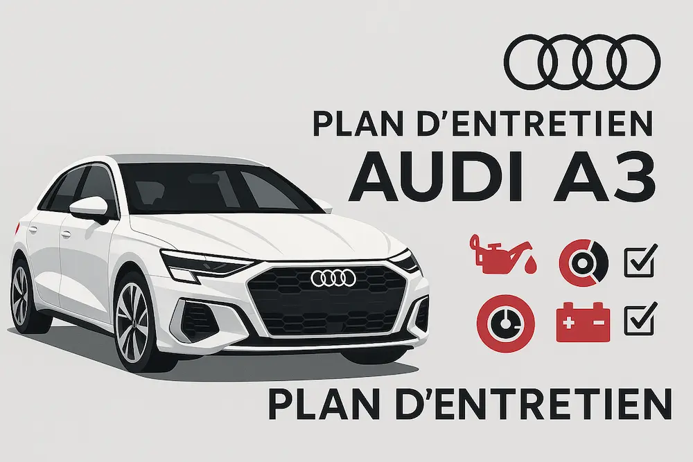 Plan d'entretien Audi A3 : le guide complet