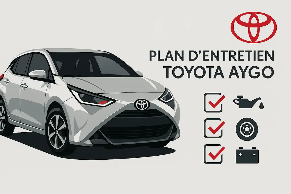 Plan d'entretien Toyota Aygo : Guide complet, prix et conseils