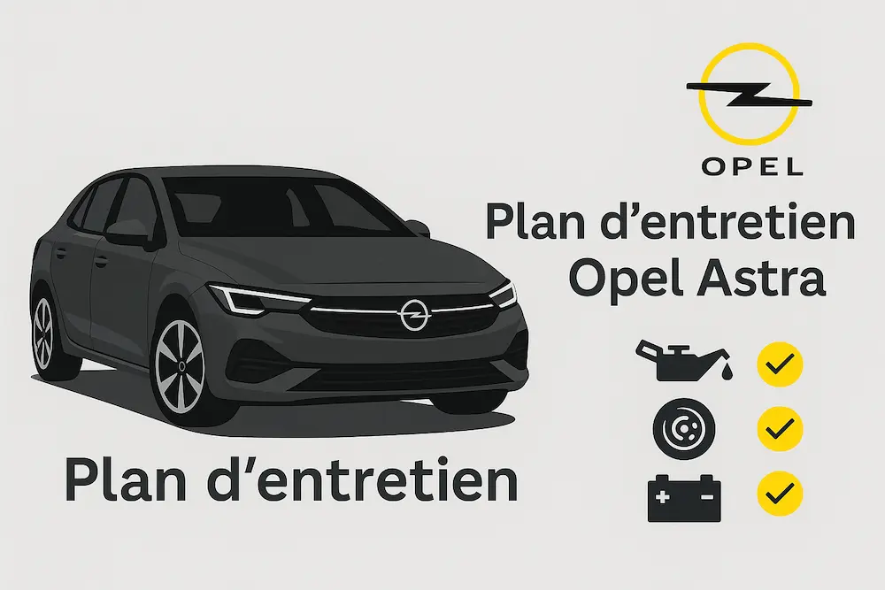Plan d'entretien Opel Astra : le guide complet