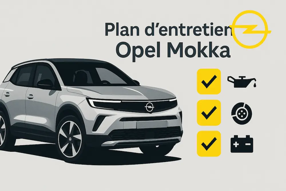 Plan d'entretien Opel Mokka : le guide complet