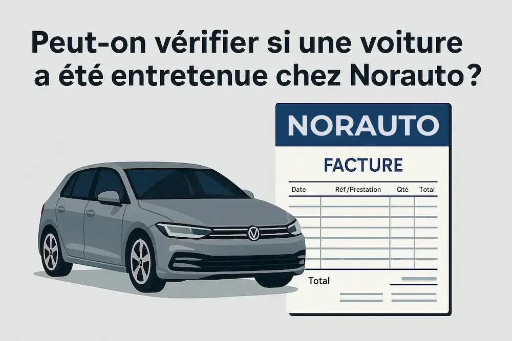 Peut-on vérifier si une voiture a été entretenue chez Norauto ?