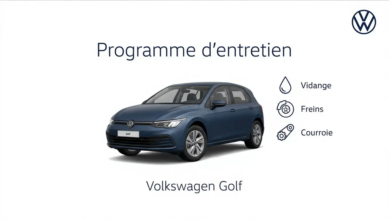 Plan d'entretien Volkswagen Golf 6 Essence, Diesel - Guide complet