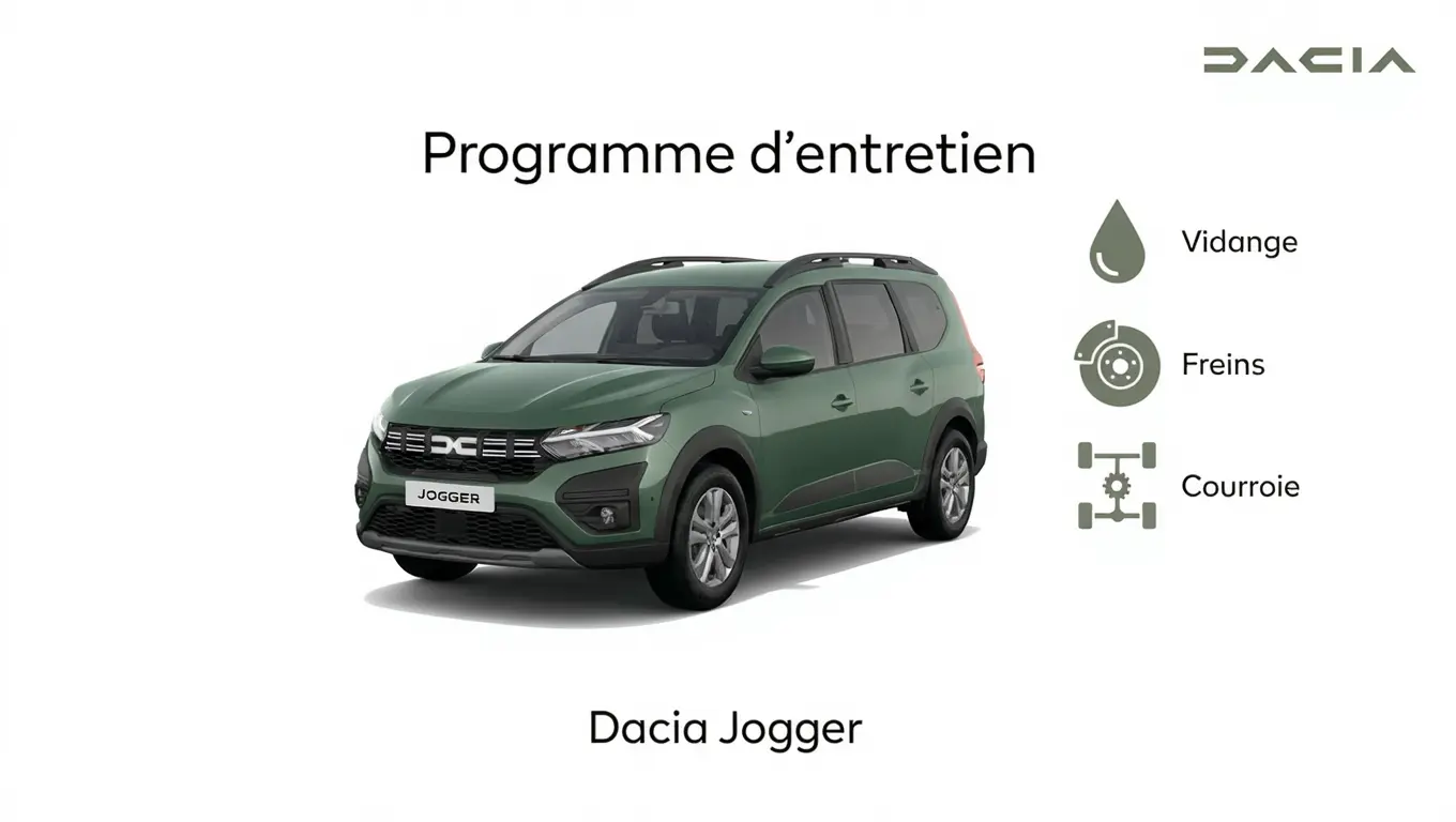 Plan d’entretien Dacia Jogger Essence, GPL, Hybride – Guide complet