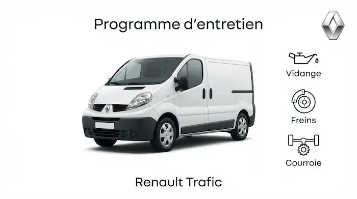 Programme d'entretien Renault Trafic 2 Essence, Diesel - Guide complet
