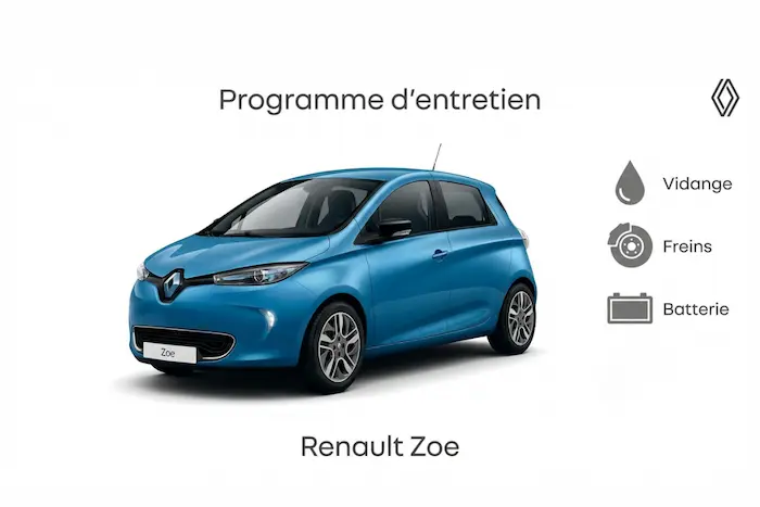 Programme d'entretien Renault Zoé Electrique - Guide complet