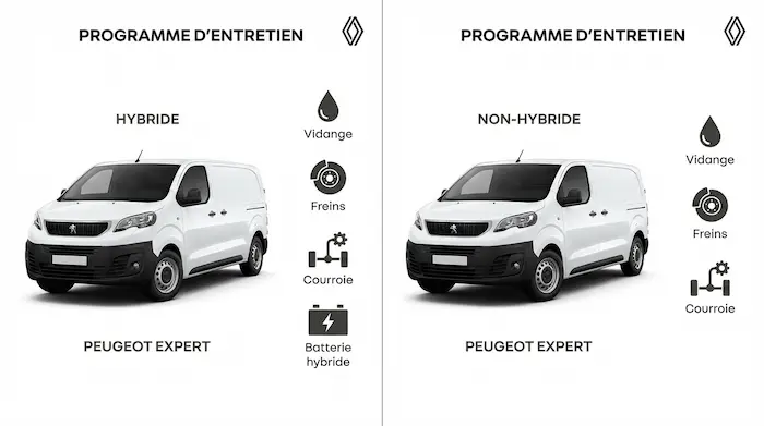 Programme d'entretien Peugeot Expert diesel, Electrique - Guide complet