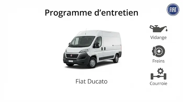 Plan d'entretien Fiat Ducato Diesel et Electrique - Guide complet