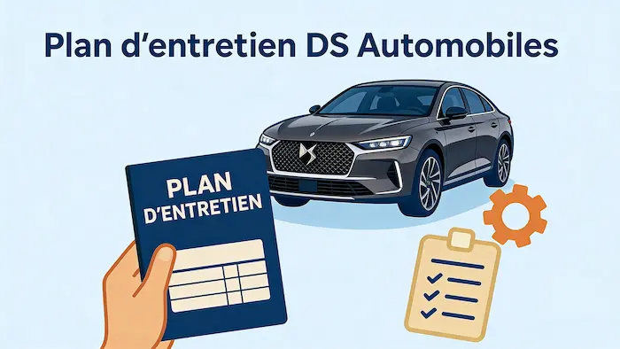 Plan d'entretien DS Automobiles : le guide complet