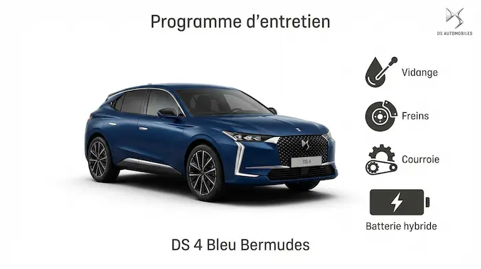 Plan d'entretien DS Automobiles DS4 Essence, Diesel et Hybride - Guide complet