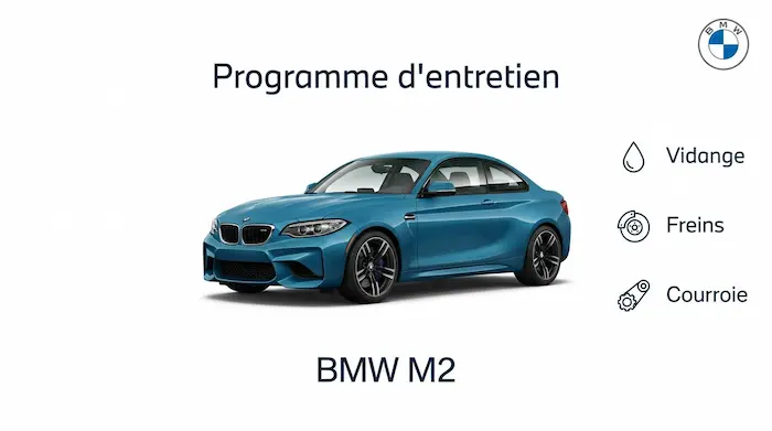 Plan d'entretien BMW M2 Essence : le guide complet