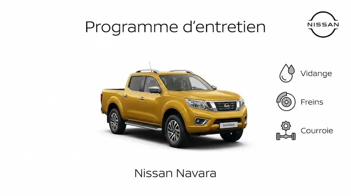 Plan d'entretien Nissan Navara Diesel : le guide complet