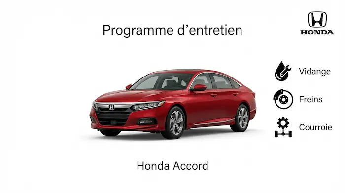 Plan d'entretien Honda Accord Essence, Diesel : le guide complet