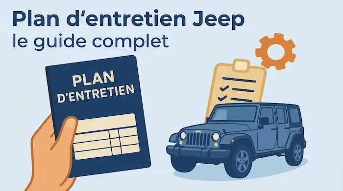 Plan d'entretien Jeep : le guide complet
