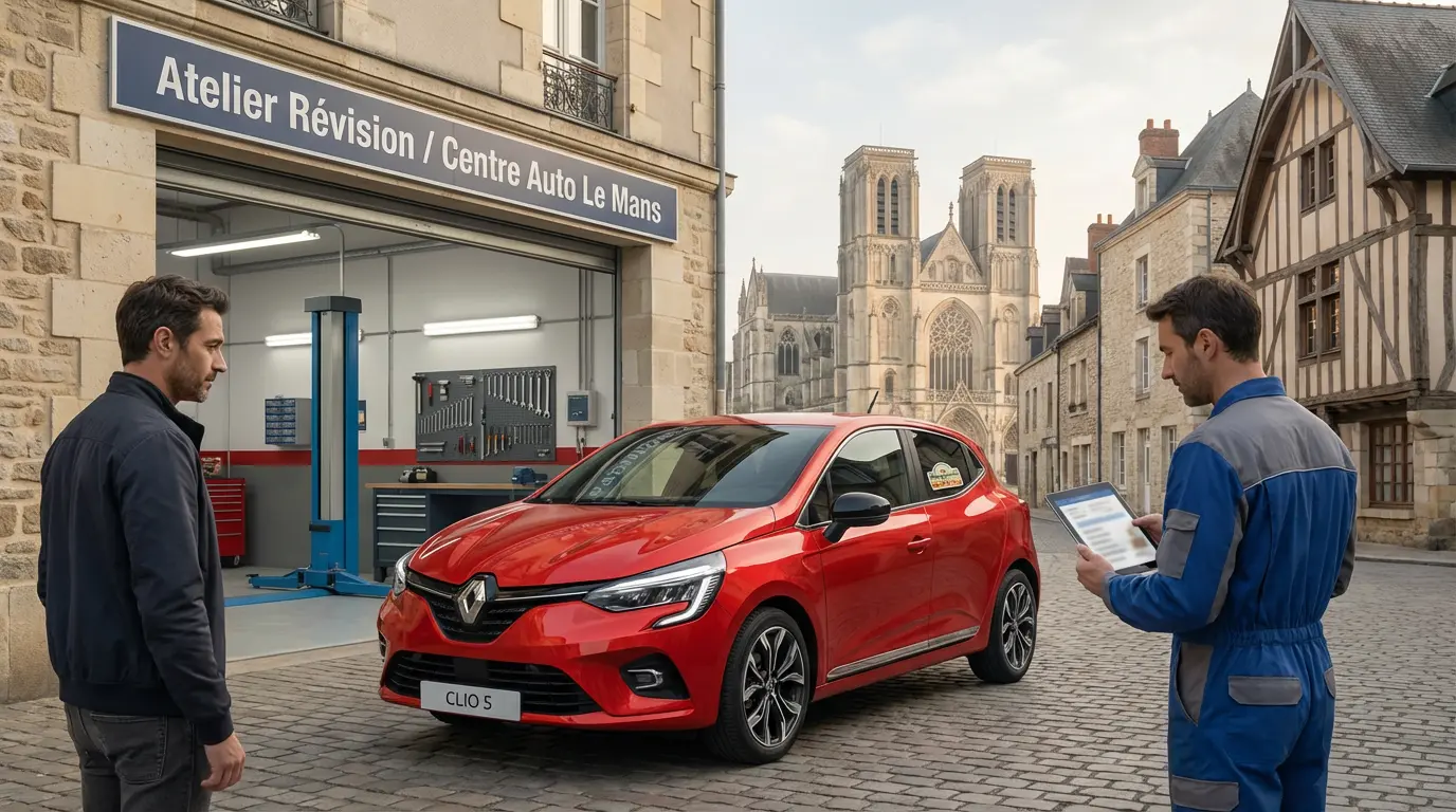 Où faire la révision de sa Renault Clio au Mans ?