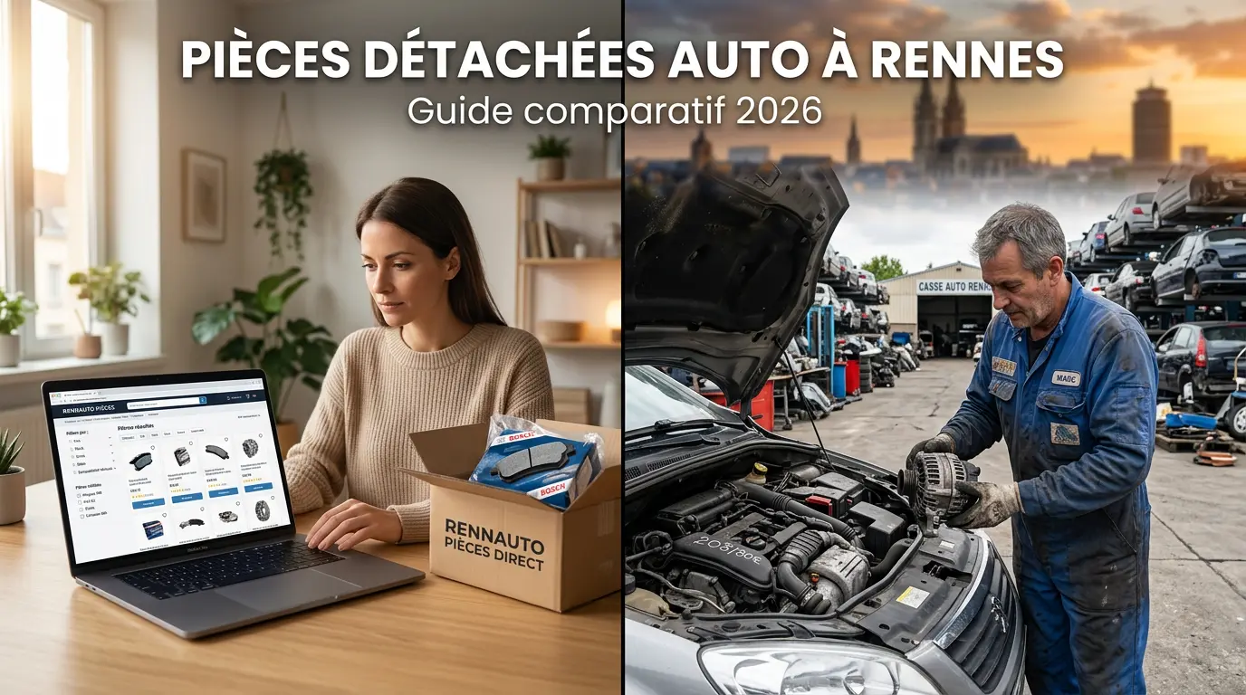 Pièces Détachées Auto à Rennes : Guide Comparatif 2026 pour Acheter au Meilleur Prix