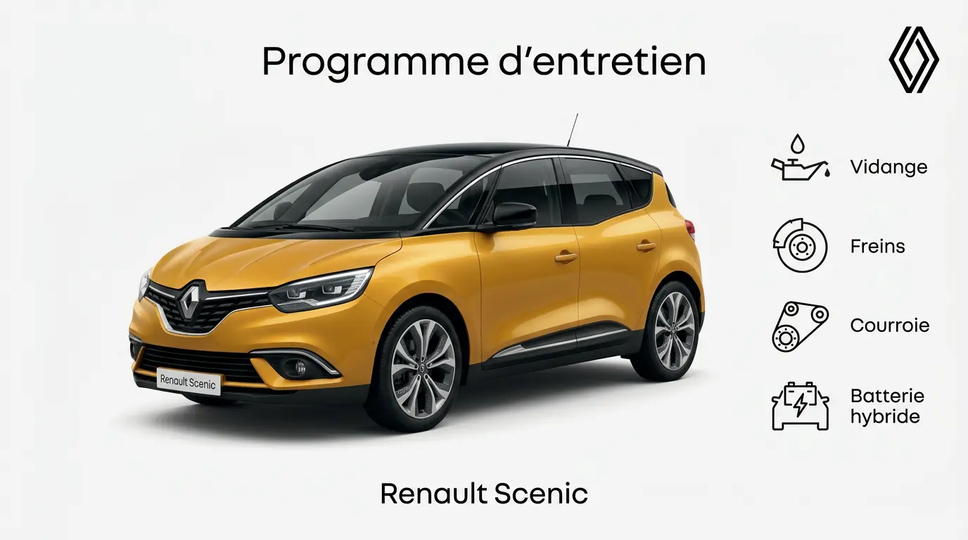 Programme d’entretien Renault Scénic 4 : Guide complet