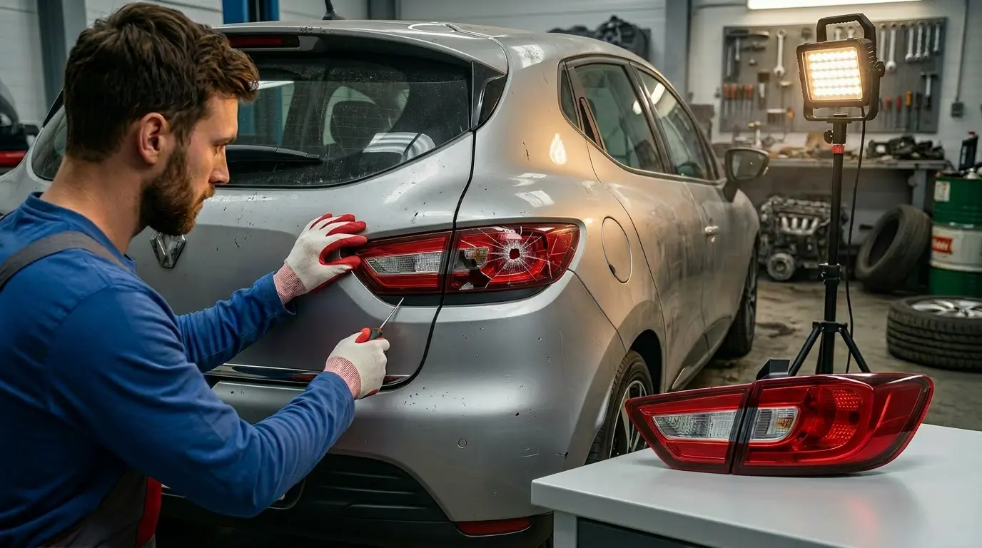 Feu arrière Renault Clio 4 pas cher - Guide d'achat et remplacement de pièce détachée d'occasion