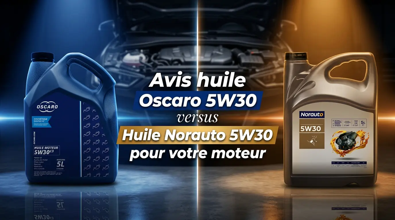 Avis huile Oscaro 5W30 versus Huile Norauto 5W30 pour votre moteur essence et diesel