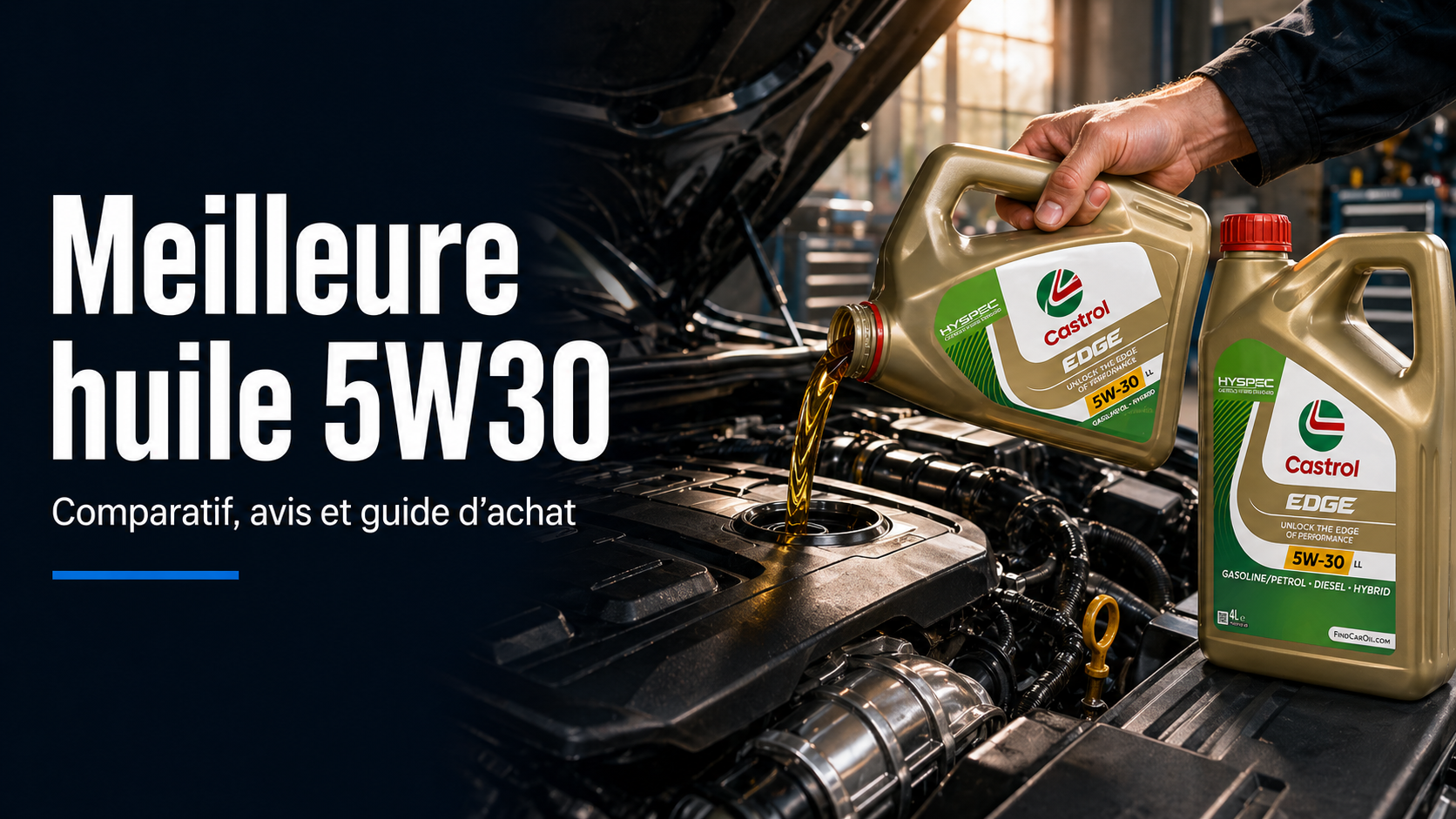 Meilleure Huile Moteur 5W30 - Top 2026 Comparatif et tests
