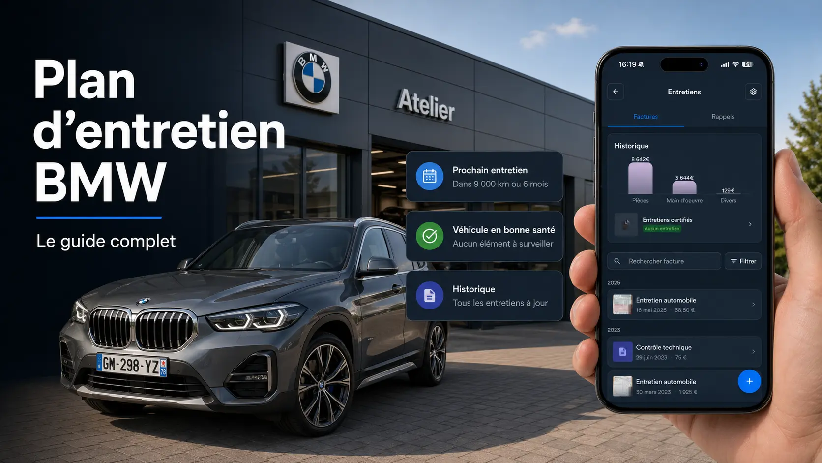 Plan d'entretien BMW : le guide complet