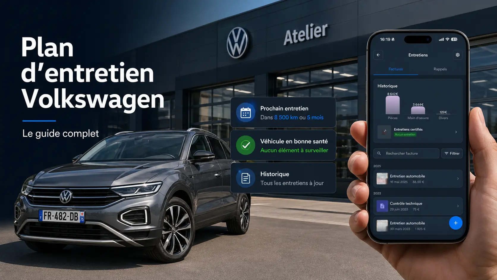 Plan d'entretien Volkswagen : le guide complet